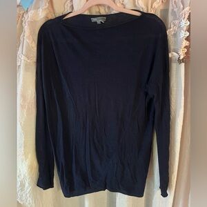 Vince lightweight navy blue sweater size Lg